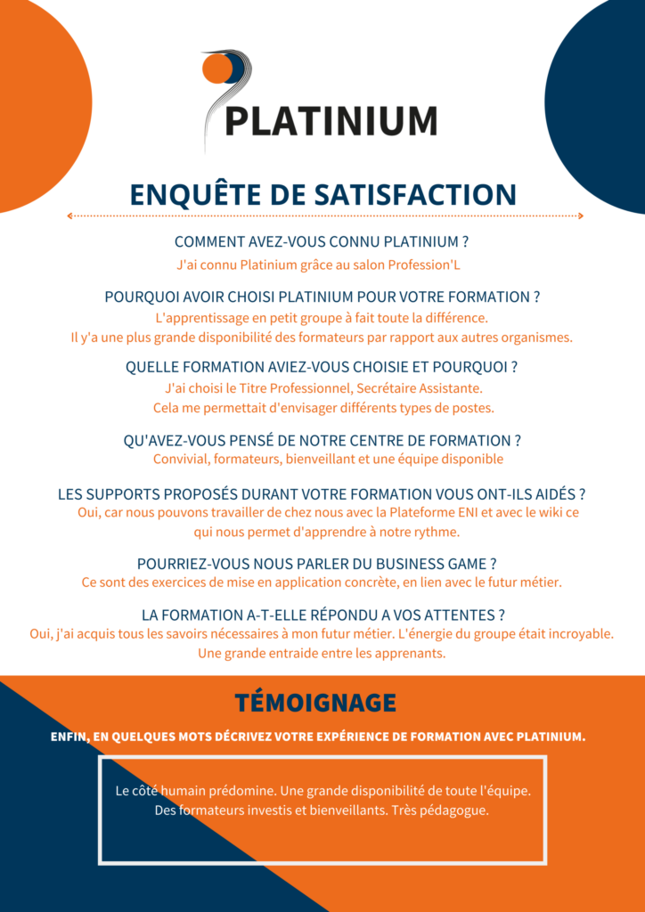 20211011 enquete de satisfaction